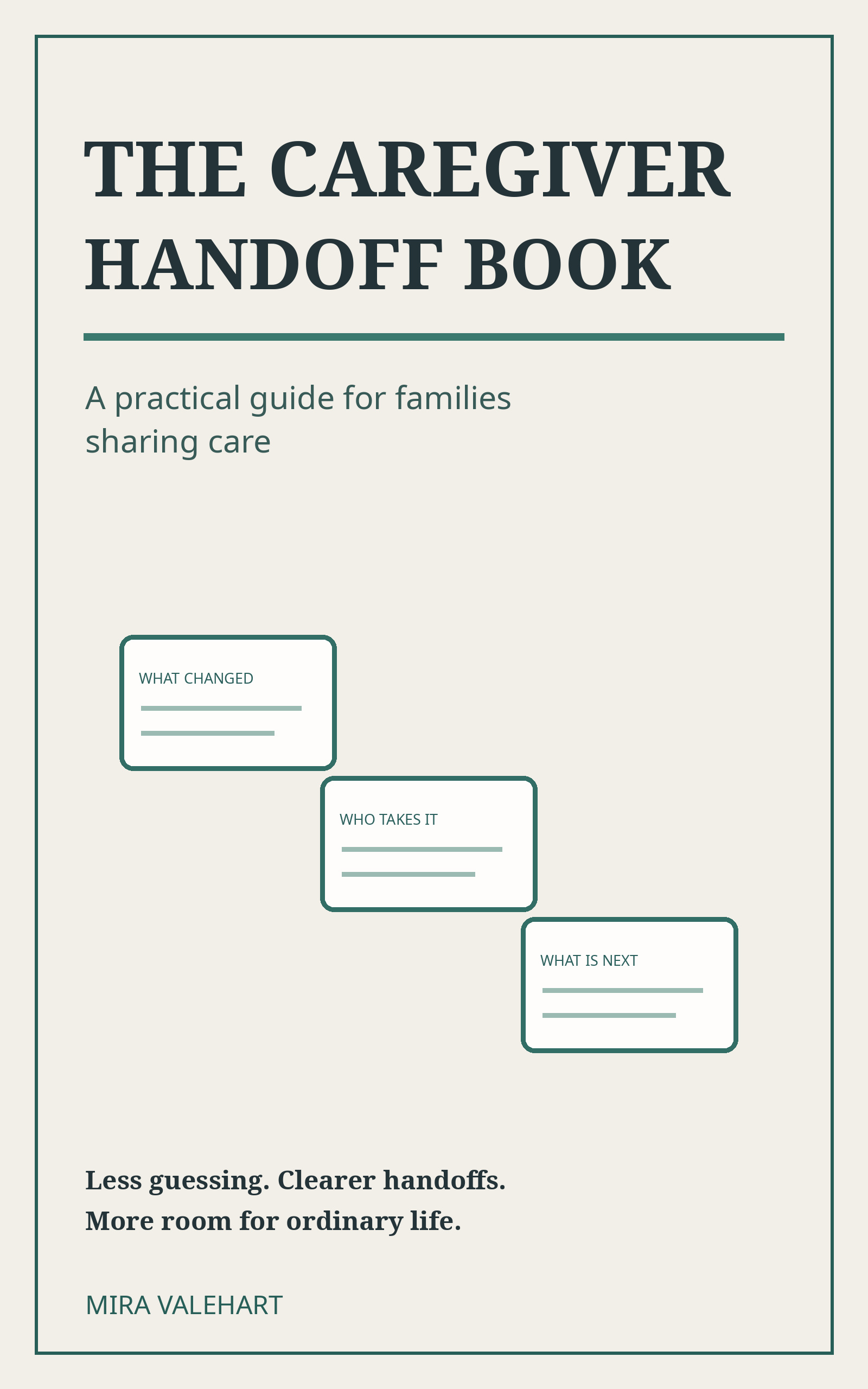 Cover of The Caregiver Handoff Book